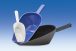 Measuring scoop 1250 ml, PE-HD black