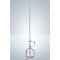   Titration apparatus according to Pellet 25:0,05 ml, Class B, DURAN, clear glass, side glass tap without burette bottle
