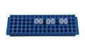   LLG-80-well Microtube racks, blue, PP, for 1.5.2.0 ml tubes, pack of 5