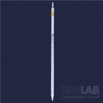   Measuring pipette 1 ml, class AS blue grad., 360 mm pack of 10