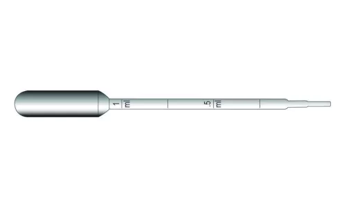 LLG transzfer pipetta, 1 ml, makrogradációval ellátott, 150 mm, steril, egyesével csomagolt, 1000 darabos kiszerelés