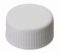   LLG-Screw caps 24 mm, PP, white mounted, closed, Butyl red/PTFE grey pack of 100