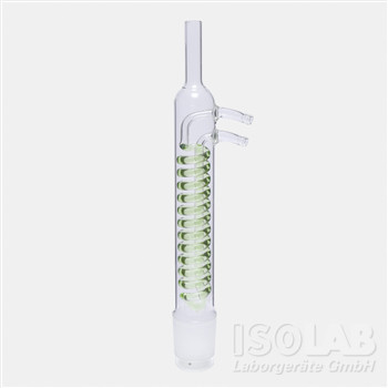 Dimroth condenser for Soxhlet for extractor 500 ml, NS 45/40, glass olive, boro 3.3