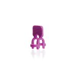   KECK-clips for spherical joints POM, purple, for S 13 pack of 10