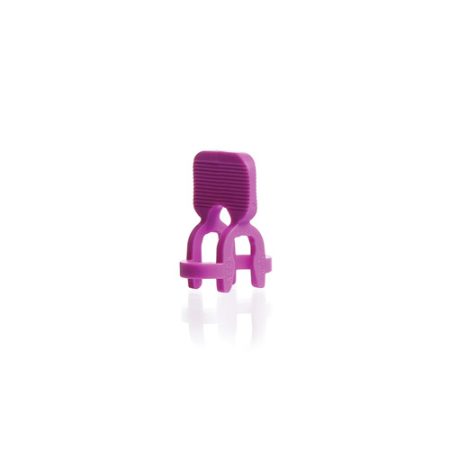 KECK-clips for spherical joints POM, purple, for S 13 pack of 10
