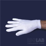 Protection gloves white 260 mm long, pair