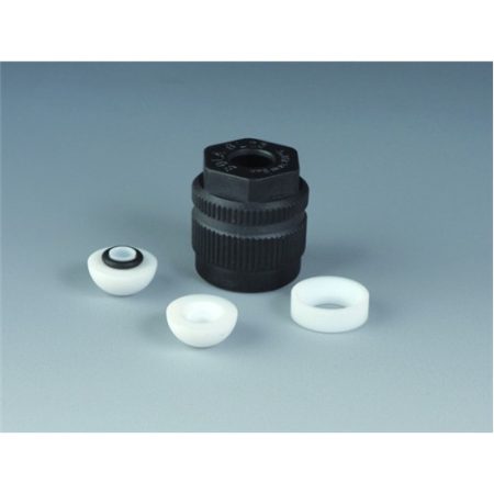 Swivelling scre fittings GL 25 ed max.10,0 mm, 6°, PPS/PTFE