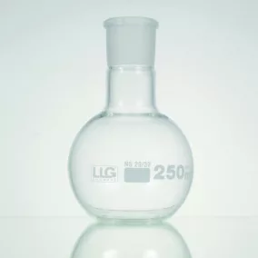   LLG állólombik, lapos aljú, 100 ml, NS 14/23, boroszilikát 3,3, 2 db-os csomag