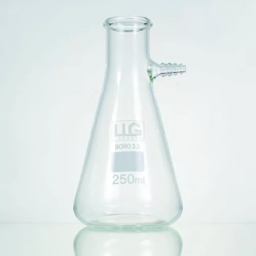 LLG-Szűrőlombik 2000 ml, üvegszűrővel, Erlenmeyer alakú, 3,3-as átmérőjű