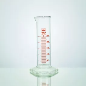   LLG-10 ml-es Mérőhenger, alacsony kialakítású, B osztályú, 2 darabos kiszerelés