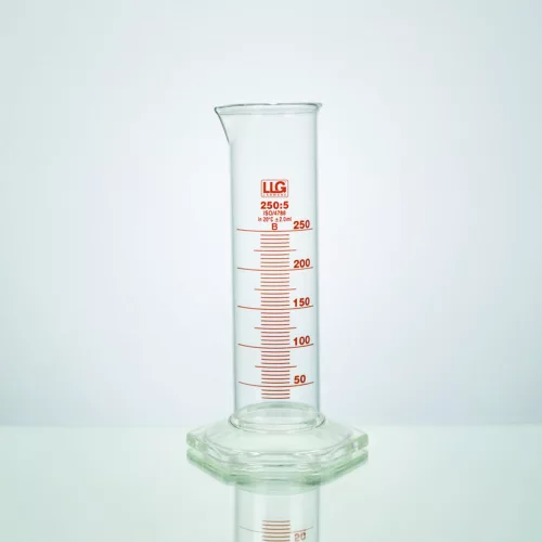 LLG-Mérőhenger 1000 ml,, alacsony kialakítás, B osztály