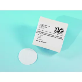   LLG-szűrő papír kör 125 mm, kvantitatív lassú, 100 db-os csomag