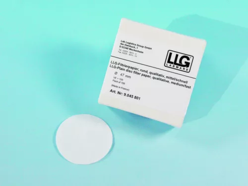 LLG-szűrő papír kör 47 mm, kvantitatív lassú, 100 db-os csomag