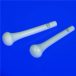   pestle head 45mm diam., glazed porcelain, L= 180mm, for mortar