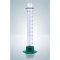   Hirschmann Laborgeräte Measuring cylinder 25 ml with plastic base, Duran Ringtlg., Kl.A, KB-certified