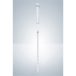   Graduated pipette 5:0.05 ml AR-glass, amber graduated, with piston, graduated to tip