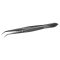   Tweezers 145 mm, PTFE-coated acuate/curved, with aligning plug