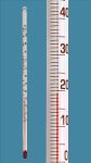   Thermometer for demonstration purposes for schools, -50...+150:1°C red special liquid