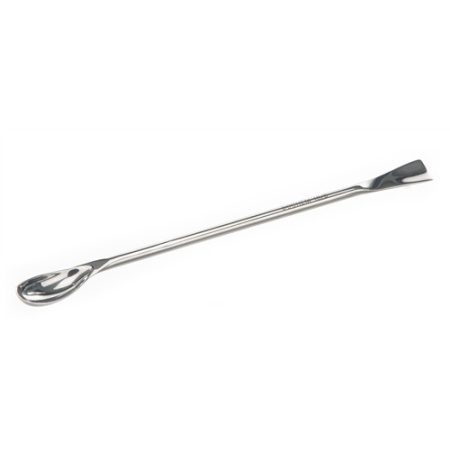 POLY spoon 250 mm 18/10-steel, spoon: 35x15 mm spatula: 30x13 mm