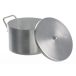 Pot with cover, 5,2 l, alu 140x260 mm diam.