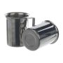   Bochem  Beaker 500 ml, 18.10 steel with rim, spout and handle