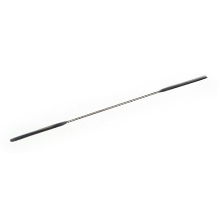 Micro double spatula 150x2 mm straight, 18/10 steel