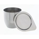   Nickel crucibles, 99.5 %, 50 ml, type 2, 1.0 mm thick, without lid