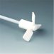   Propeller stirring shaft 600 mm 8 mm shaft, a. diam. 75 mm, PTFE