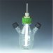   Culture bottle made of glass, 50 ml GL 45, with two side necks thread GL14, # C 420-03