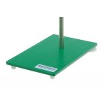   Stand base 300x150x6 mm steel, varnished, thread M10, 1 adjustable foot