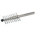   Cork borer set of 9 pcs. with ejector, 5-15mm diam. brass nickel plated