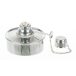   Spirit burner 150 ml 18/10 stainless steel, adjustable diam. 85 mm x h 65 mm