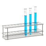 Test tube rack, 2x6, 18/8 steel