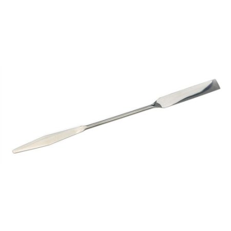 Double spatula 210x7 mm 1 side conical, 18/10 steel