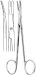 Dissecting scissors 120 mm, curved st./st., Kilner/Ragnell