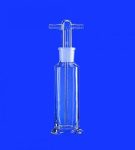 Gas Washbottle 100 ml acc. Drechsel with filter disc, Por. 0