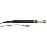   Surface probe TPN 350 NiCr-Ni, up to 500°C, ? 15mm, L 100mm, angled, 1m silicone cable permanently connected