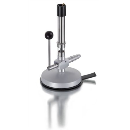 Usbeck Carl.F. Bunsen burner for natural gas with air regulation, arm path,  just ticking over, adjustable