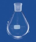 Rotary evaporator flasks, 25 ml, NS-H 14/23, pear shape