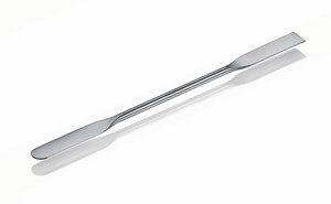 Double spatula, flexible stainless steel 18/8, length 150mm