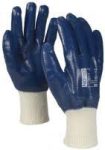   "gloves ""Hynit"" size 7 with nitrile natural rubber 260-295 mm, blue, pair"