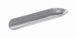 Weighing scoops 120mm aluminium