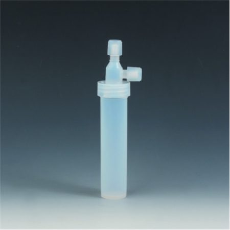 Micro gas washing bottles 50ml connection for tube 6mm