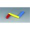 magnetic stirring bar, coloured 50x8 mm, yellow, PTFE