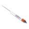   Amarell Lactometer típus Gerber 1,020-1,040.0,0005g.cm^3 ezzel hőmérő 270 mm hosszú,red vagy kék