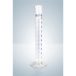   Measuring cylinders,DURAN®,class A cap. 25 ml with certificate, Schellbach