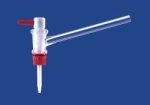   Side burette stopcock NS 12.5 borosilicate glass 3.3, PTFE plug, bore 1, 5 mm