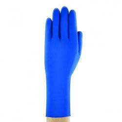 Gloves Foodsure size 7? (M) type U12B, length: 300 mm, blue, pair