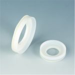 Gaskets for glass flange metal adapter NW25, PTFE/Silikon