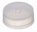   LLG-Cap N 20, PE, for crimp neck vials with flat DIN crimp neck N 20, transparent, center hole, pack of 100pcs